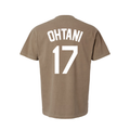 Shohei Ohtani #17 in Sand | Puff Print